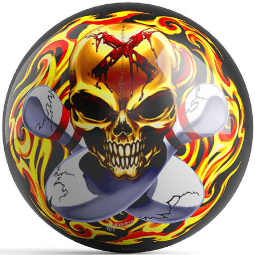 Skull bowling ball discount